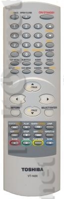 VT-1420 пульт для моноблока Toshiba VTD-15FPR (TV+DVD)
