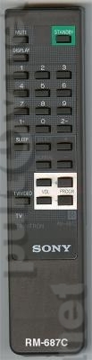RM-687C пульт для телевизора Sony