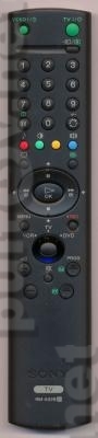RM-932B оригинальный пульт для телевизора Sony ( черный )