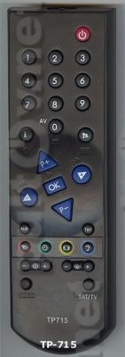 TelePilot 750C ( TP 715 , TP 750 ) пульт для телевизора неоригинального производства