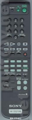 RM-PP402 пульт для AV-ресивера SONY STR-DE635 и других