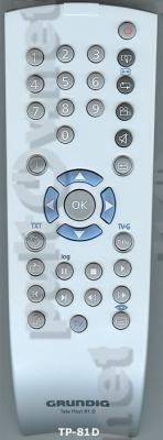 TelePilot 81D( TP81D ) оригинальный пульт для DVD-плеера