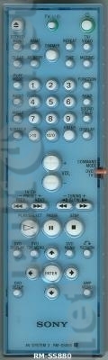 RM-SS880, Sony RM-SS400 пульт для домашнего кинотеатра Sony DAV-S400 и др.