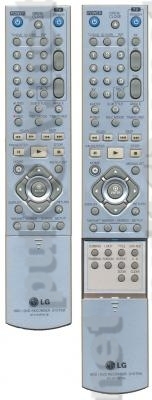 6711R1P071B [DVD / HDD RECORDER SYSTEM] пульт для DVD-рекордера LG HDR576X и других