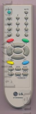 6710V00090D [TV] оригинальный пульт ДУ (ПДУ)