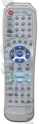 DVD R-302E пульт ДУ (ПДУ)