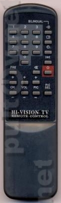 STV-208 , ORSON RC-T2001 пульт для телевизора