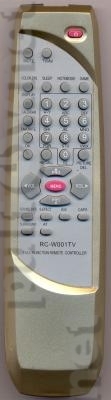 RC-W001TV , EVGO RC-W001TV пульт для телевизора