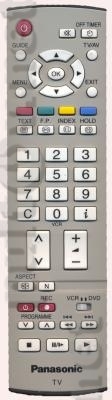 EUR7651010, EUR765101C пульт для телевизора PANASONIC TX-20LA5P и др.