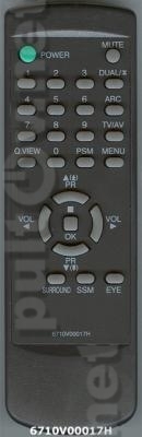 6710V00017H , 6710V00017G пульт для телевизора