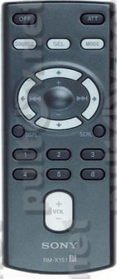 RM-X151, RM-X153, RM-X155 оригинальный пульт для автомагнитолы Sony