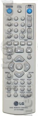 6711R1P089B , 6711R1P089L оригинальный пульт для DVD-плеера с караоке