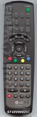6710V00026C [TV]оригинальный пульт ДУ (ПДУ)