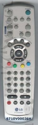 6710V00026H пульт для телевизора LG RT-29FA30RU и других
