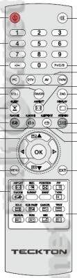 R23E пульт для телевизора TECKTON TL-32VWTS