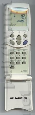 6711A20010B , LG 6711A20039H пульт для кондиционера