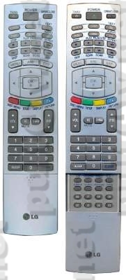 6710900011X оригинальный пульт для телевизора LG 27LZ5RV-ZC со встроенным DVD-плеером (!)