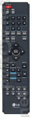 6710CDAG04B оригинальный пульт (черный) для DVD-плеера LG DKS-7000Q и других