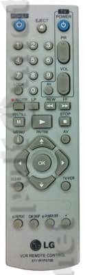 6711R1P073B пульт для видеомагнитофона LG L424 и других