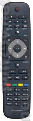 996590003112 неоригинальный пульт для телевизора PHILIPS 26PFL2908H/60