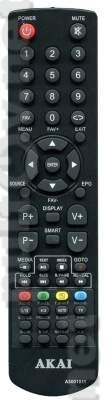 A3001011 неоригинальный пульт для телевизора Akai LEA-19V21M и других