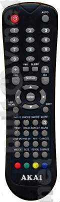 KZG-108 пульт для телевизора AKAI LTA-15S5N1M