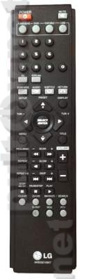AKB33210907, AKB33210908 оригинальный пульт для музыкального центра LG XB12