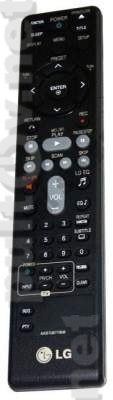 AKB70877908 пульт для музыкального центра LG FB-164 (модель без караоке)