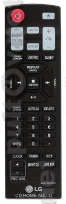 AKB73655723 пульт для музыкального центра LG CM9730