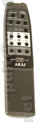 RC-G67 пульт для кассетной деки Akai GX-69