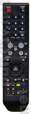 BN59-00507A НЕоригинальный пульт для телевизора SAMSUNG LE-26R71B и других