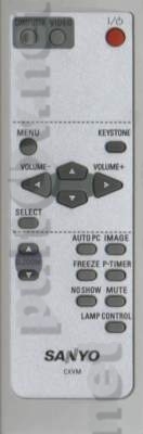 CXVM, CXTJ, CXWJ, EIKI оригинальный пульт для проектора SANYO PLC-XU75 и других