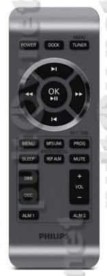 996510044074 пульт для док-станции для IPod/iPhone/iPad Philips DC291 и др.