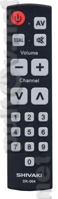 DK-004 дополнительный пульт для телевизоров SHIVAKI STV-32LED13 и других