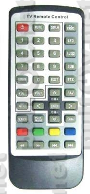 DVB-T2 KR-288 пульт для TV-тюнера (Mobile Digital TV Receiver)