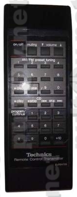 EUR64758 пульт для ресивера Technics SA-R230 EUR64758 пульт для ресивера Technics SA-R230