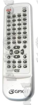 GPX D-1816L пульт для DVD-плеера