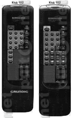 TELEVISION-I и GRUNDIG TELEVISION-II пульт для телевизора