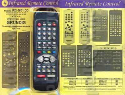 заменяющий  IRC-0601D для телевизоров GRUNDIG