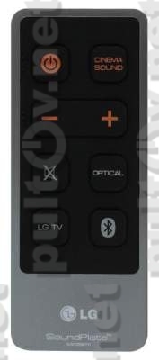 AKB73996701 пульт для звуковой панели LG LAP340