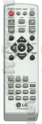 6710CMAQ05B пульт для музыкального центра LG LF-U850X