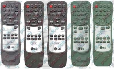 MG № 1, 2, 3, 4 и 5 пульты для магнитол LG