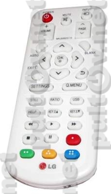 MKJ50025115 оригинальный пульт для проектора LG PG60G