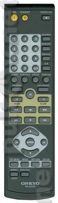 RC-657DV пульт для DVD-плеера Onkyo DV-SP506 и др.