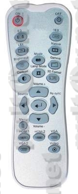 HD25 пульт для проектора OPTOMA