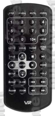 PDV-T090FV пульт для DVD-плеера VR PDV-T090FV пульт для DVD-плеера VR
