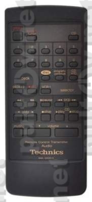 RAK-SA301E, RAK-SA301P, RAK-SA302E пульт для стереоресивера TECHNICS SA-GX200