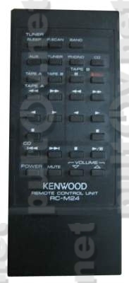 RC-M24 оригинальный пульт для музыкального центра Kenwood RXD-24