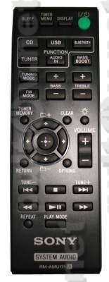 RM-AMU171 пульт для музыкального центра SONY CMT-SBT100
