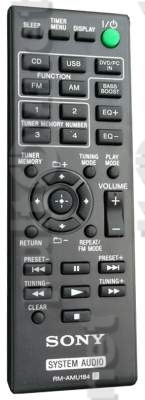 RM-AMU184 пульт для музыкального центра Sony MHC-ECL5